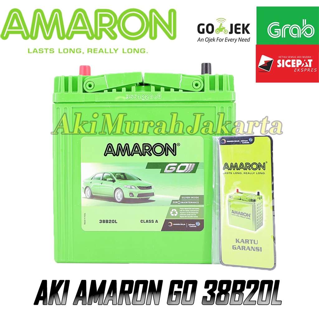 Jual Aki Mobil Honda Freed Ns40zl 38b20l Amaron Go Aki Kering 12v