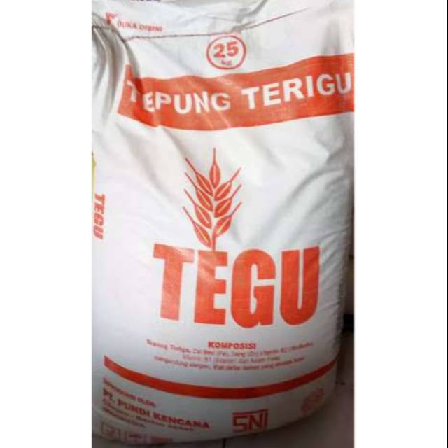 

Terigu merek Tegu Curah 1Kg