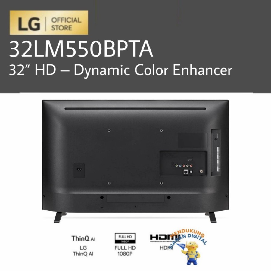 LG 32LM550BPTA TV 32 Inch DIGITAL Dynamic Enhance 32LM550