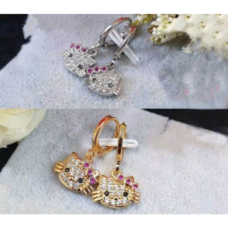 Anting Anak Hello Kitty Anting Lucu Anak Titanium