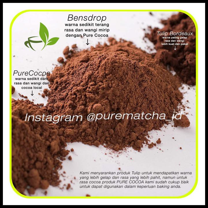 

Coklat Bubuk Bensdorp Pure Cocoa Powder Bensdrop Coklat Asli Murni 5Kg