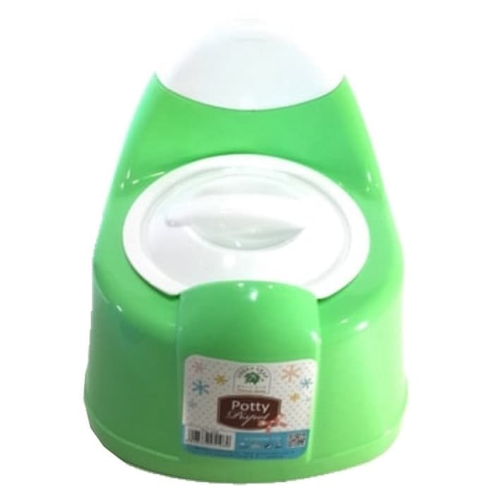 Toilet Seat Anak Portable Pispot Trina 5108 Green Leaf