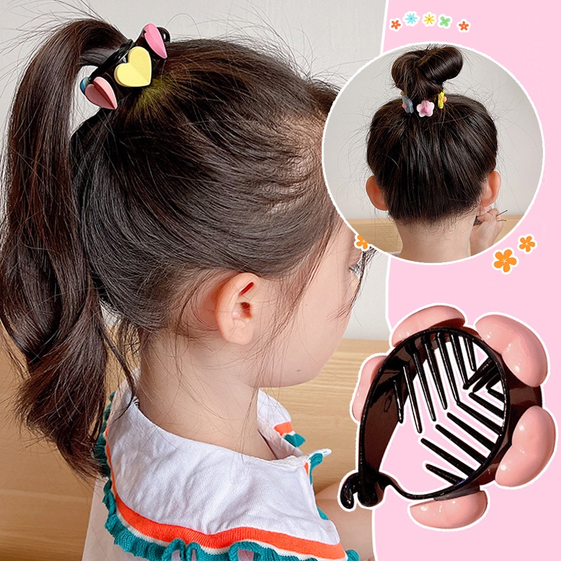 Jepit Rambut Anak Perempuan Korea Motif Strawberry Jedai Ponytail Fashion Akseosoris Kekinian AK240