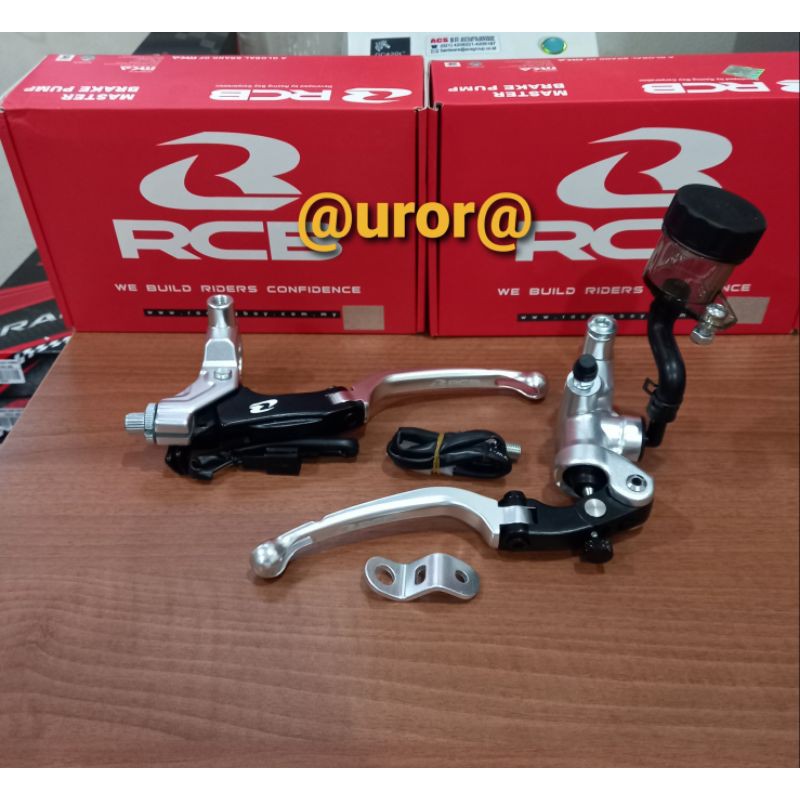 MASTER REM RCB S1 14 MM & HANDLE RCB S1 REM / KOPLING WARNA SILVER