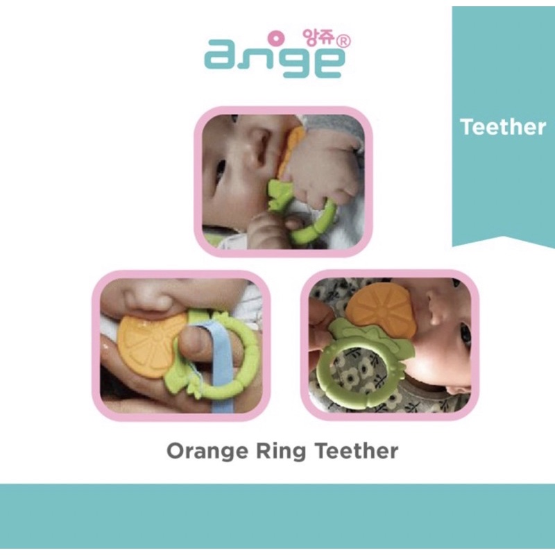 ANGE Fruit Ring Teether - Gigitan Bayi