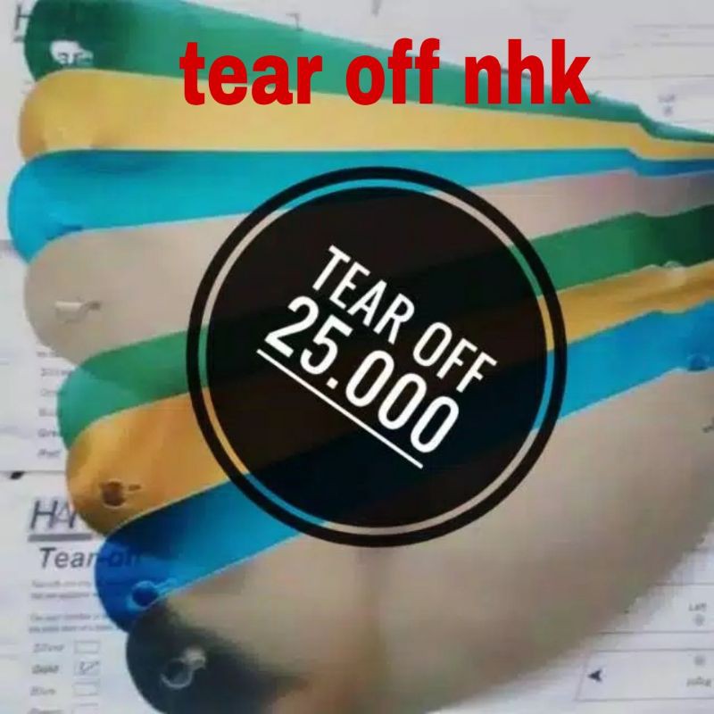 Tear off NHK / tear 3000  husus NHK rx9 NHK gp1000 NHK Terminator / TO /tear off helm NHK full lface