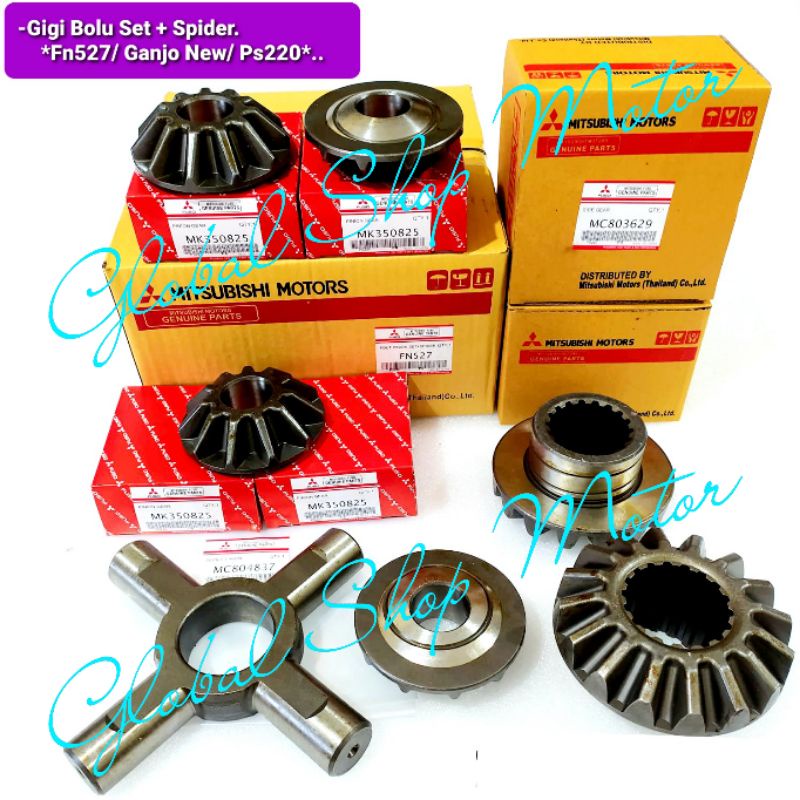 gigi bolu set mitsubishi fuso ganjo ps220/fn527 gigi gardan fuso ganjo ps220/fn527