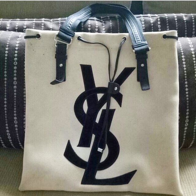 Ysl gift bag canvass