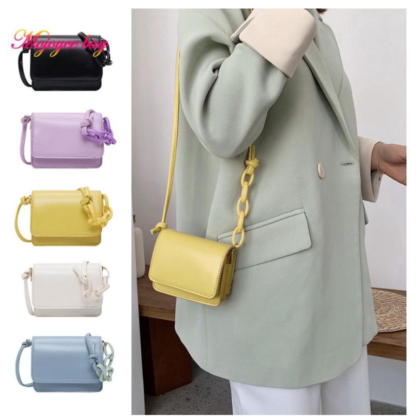 [ 10.10 ] BAJ  - Tas Selempang Wanita Kotak Mini Satchel LEVIRA / VINTAGE BAG / SLINGBAG FASHION KOREA / TF015