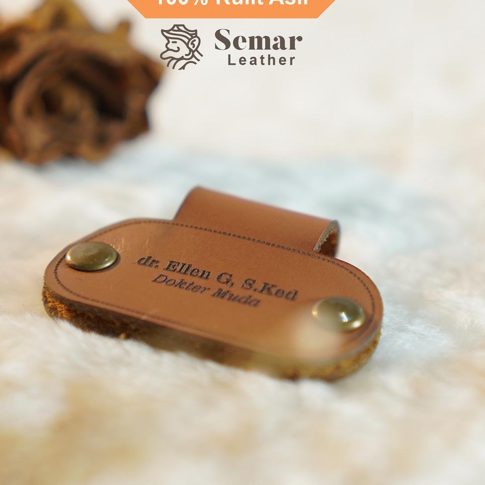 

Sangat Nyaman.. Stetostag Stetoskop Tag Kulit Coklat Muda Custom Name Model Doublesnap Penanda Stetoskop Custom