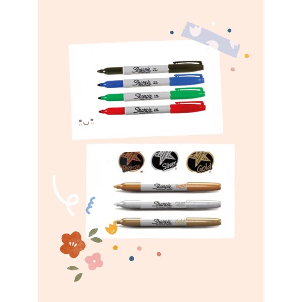 

SHARPIE PERMANENT MARKER METALLIC REGULER NEON SPIDOL PERMANEN