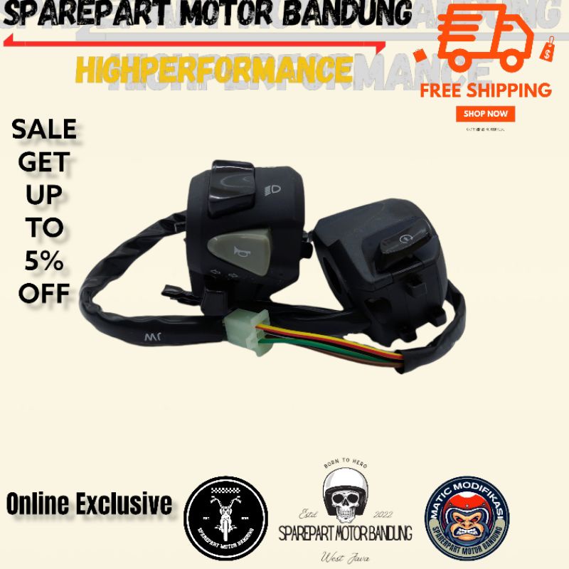 Saklar Kiri kanan Set Cb 150r - Cb150R saklar lampu set kiri dan kanan Honda Cb 150r Kualitas Terbai