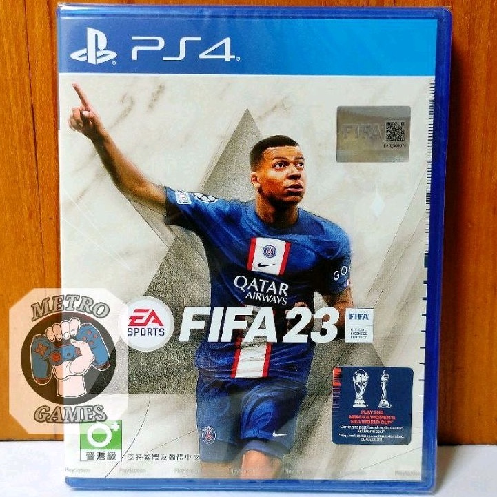 FIFA 23 PS4 Kaset Fifa 23 PS 4 5 Playstation EA Sports Terbaru Sepak Bola Original CD BD Game Games Ori Asli Football 2023 2022 2021 update ps5 fifa23 22 fifa2023 reg 3 Region 3 Asia original terbaru baru pipa terupdate messi pes world cup piala dunia