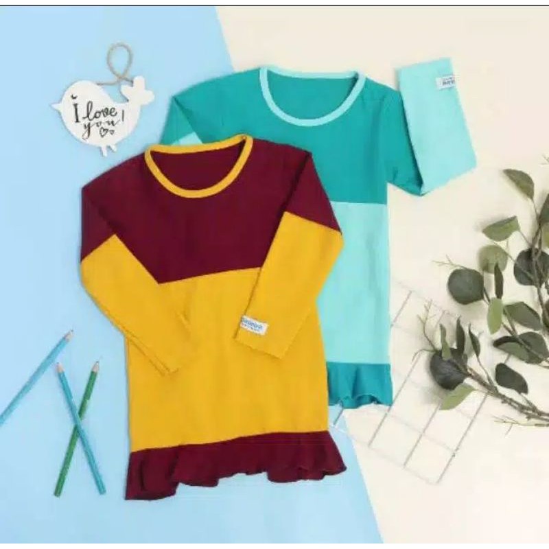 dzakira kaos bayi | kaos anak | usia 0-1 tahun