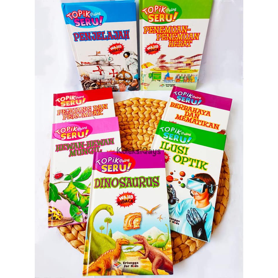 Buku Topik Paling Seru Erlangga For Kids