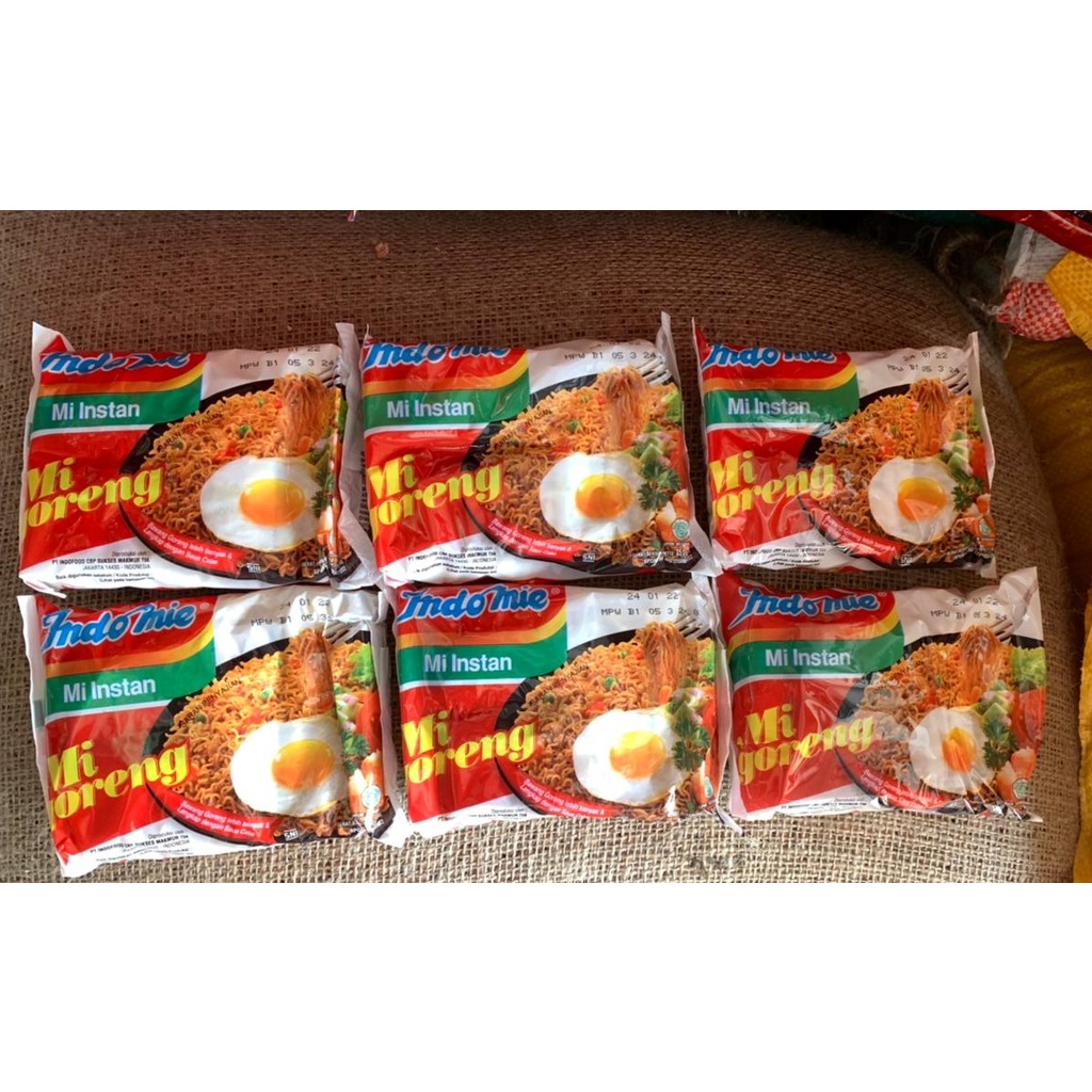 

Indomie Goreng per bungkus