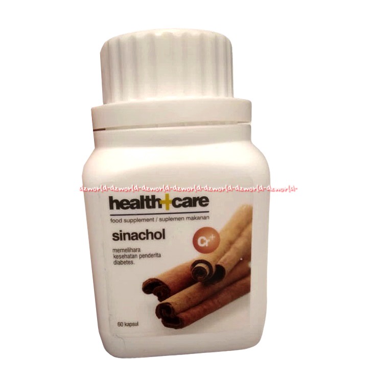 Healthy Care Sinachol 60kapsul Obat Memelihara Kesehatan Diabetes Diabet Healthycare Sina Chol Kandungan Kayumanis Cinnamon