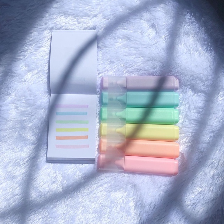 

stabilo / highlighter marker warna pastel