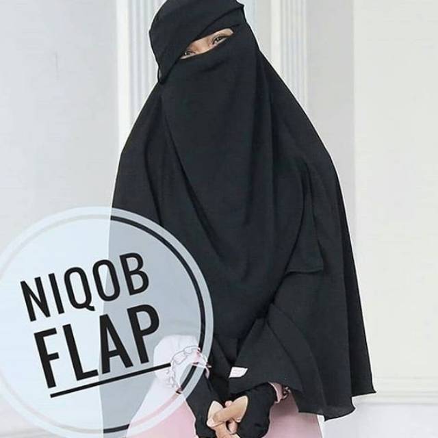 Cadar bandana Tali PONI POLOS cadar tali sisi karet niqob nikop PONI POLOS