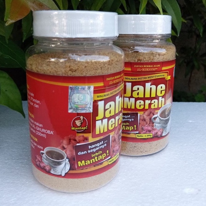 

Instan Jahe Merah Botol +/-200gr I Al-Ghuroba I Hangat, Segar dan Menyehatkan