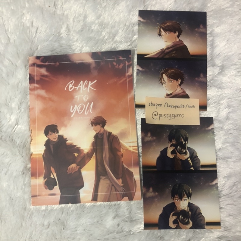 Haikyuu Oikawa Tooru Kageyama Tobio Doujin and Postcards by HQ_Estnut Back To You