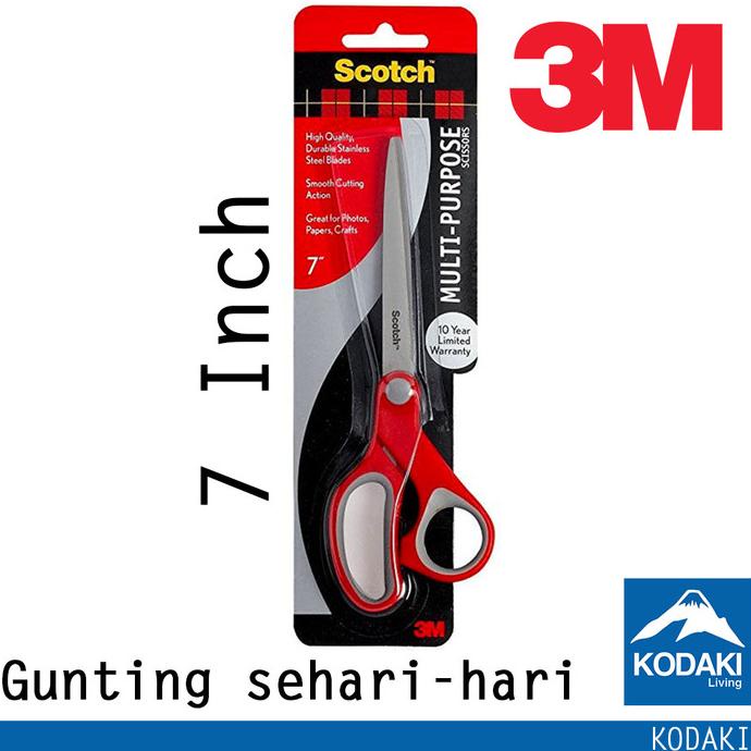 

Diskon 3M 1427 Scotch Gunting sedang Pemotong kertas Scissor 7 Inch Diskon