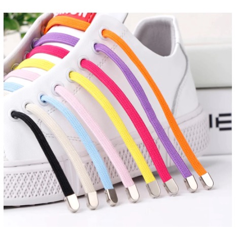 tali sepatu elastis dengan lock penjepit Elastic Shoelaces CTG 017