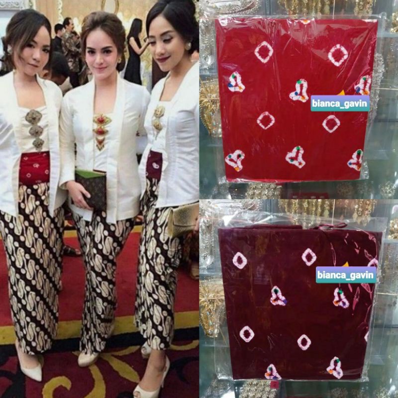 Angkin Jumputan / Stagen Jumputan Instan