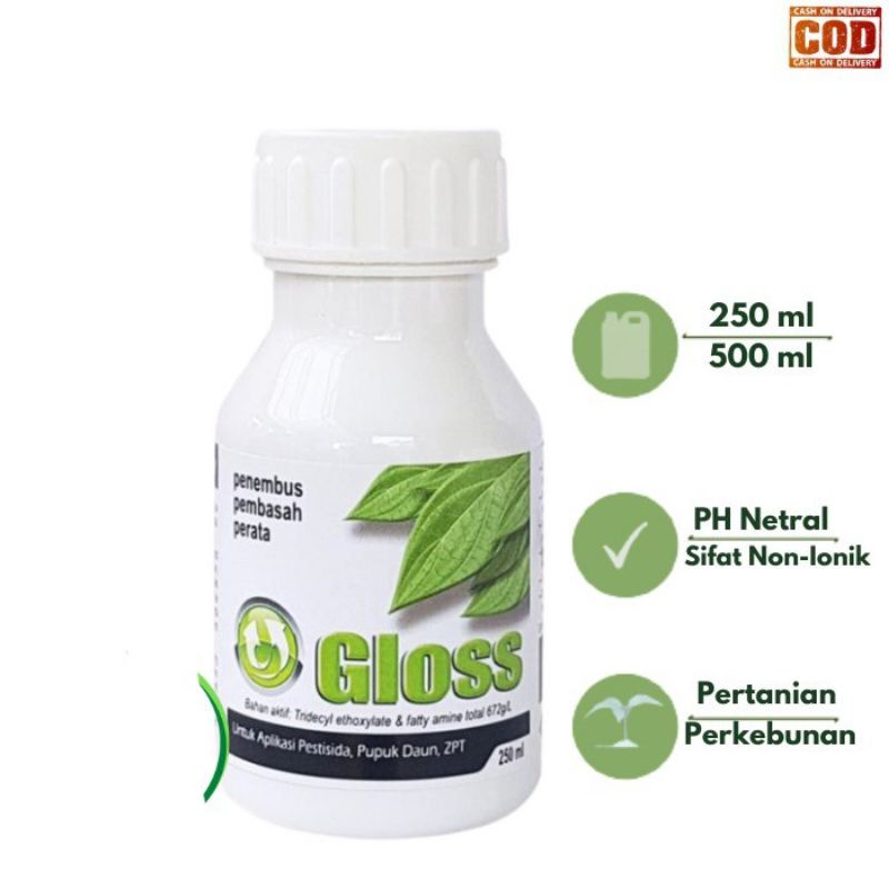 perekat penembus pembasah perata gloss 250ml