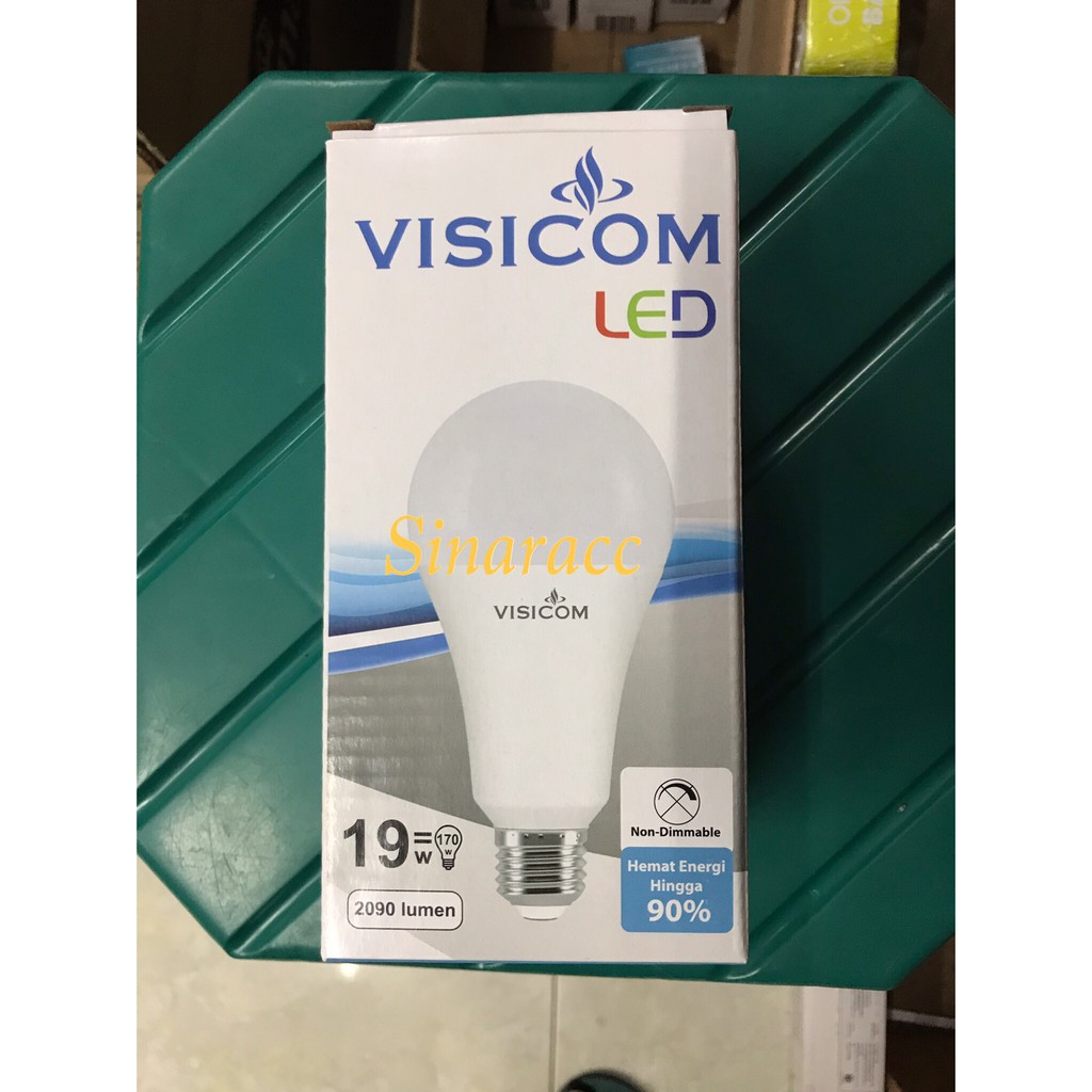 Lampu visicom  19 watt led bulb visicom 19w bohlam BERGARANSI 1 TAHUN SNI 19watt 19 w GARANSI grosir