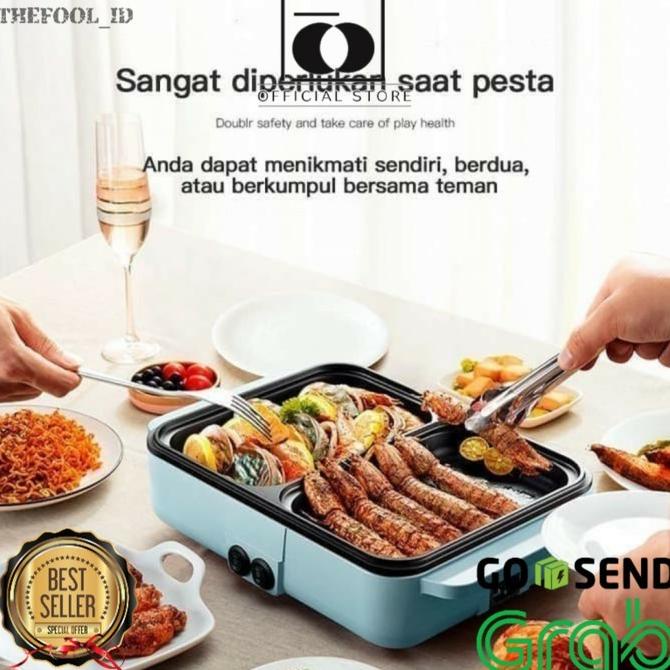 Jual Barbeque Grill Pan Electric Hot Pot In Korea Jepang Panggangan