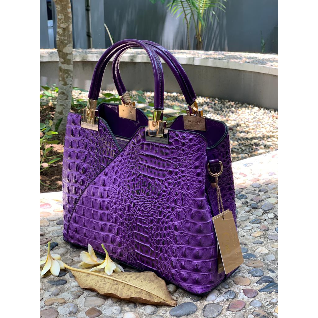 Tas Umano Vero Croco V 8138  LOP 3  batam impor original fashion branded reseller sale