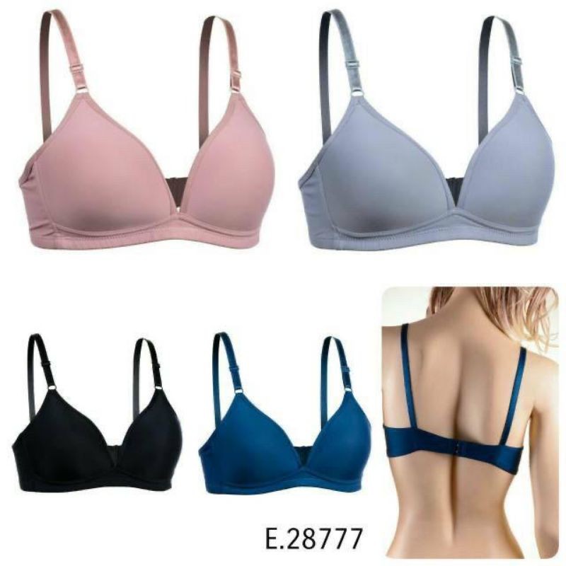 BH BRA WANITA ELENA 28777 BUSA TIPIS TANPA KAWAT KAIT 2