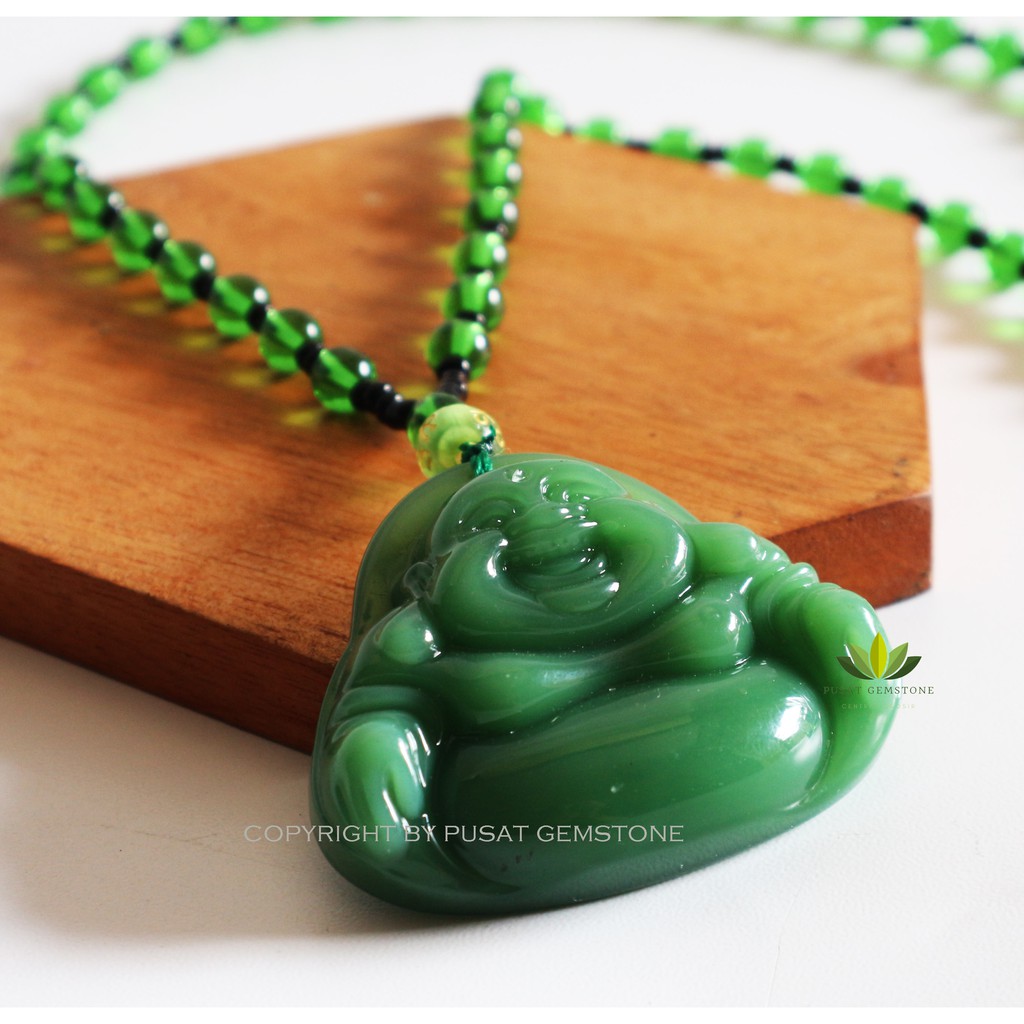 Kalung Giok Dewa Milefo Dewa MI Le Fo III