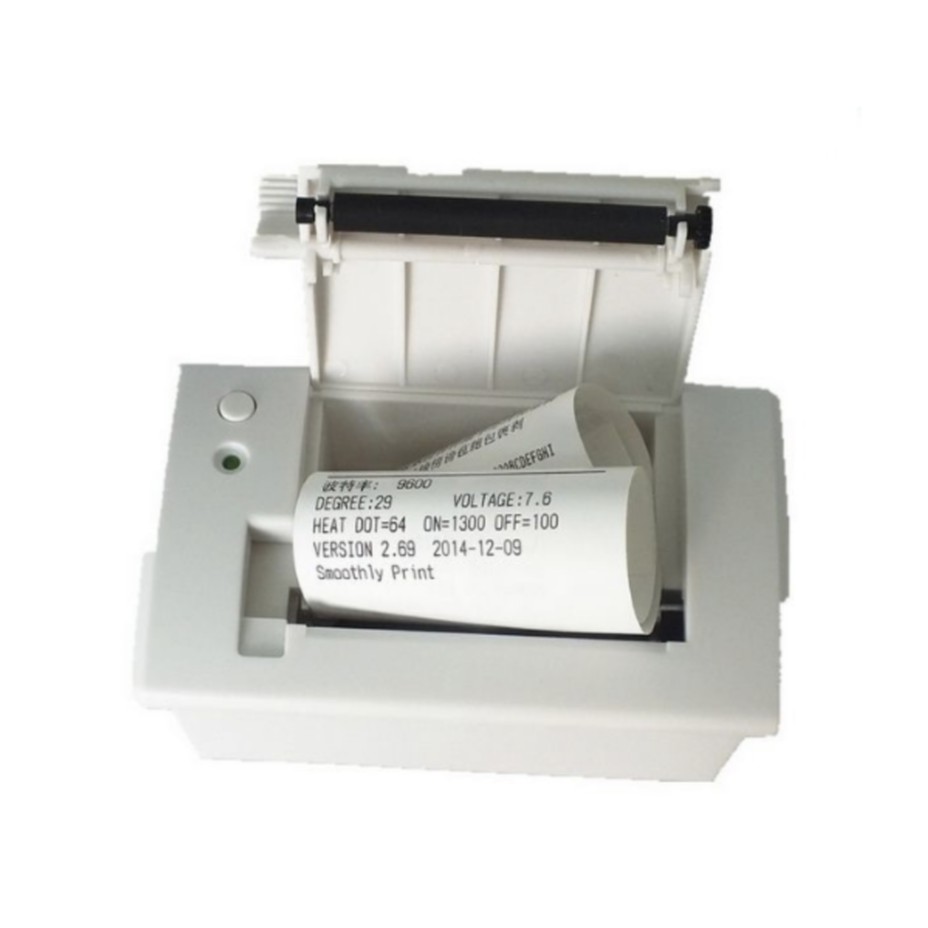 Mini Thermal Printer TTL Interface Panel Printer Embedded White