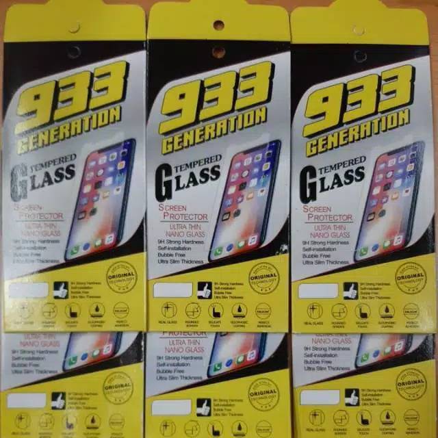 New Jual Packing Tempered Glass 933 Original Importir