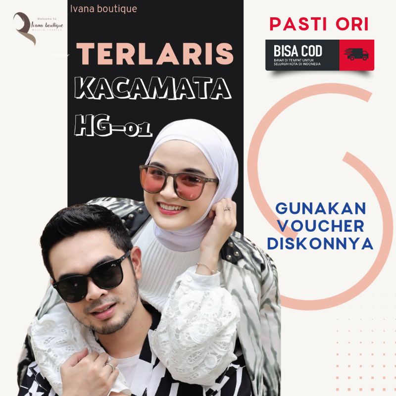 Kacamata Pria/Wanita Model Lipat HG-01By Hody Glasses Original
