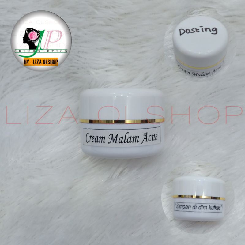 Cream Malam Acne Dosting IPung Skincare