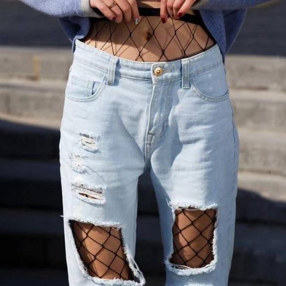 ™ Stoking jaring celana ➬