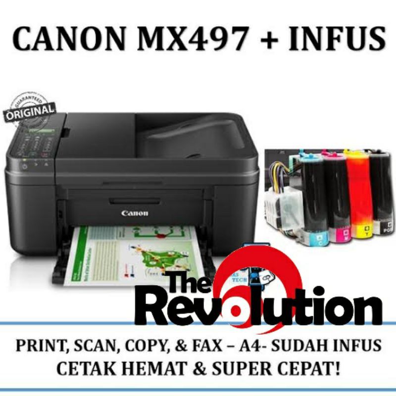 Driver Canon Mx497 Scanner : Jual Printer Canon Pixma Tr4570s Multifuntion Pengganti Printer Mx497 New Fix Print