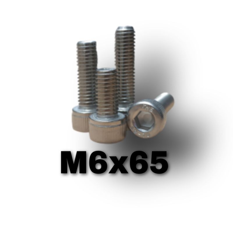 Baut L M6 X 65 Stainless / Baut L M6 x 65 SUS 304 / Baut L M6x65  Stainless