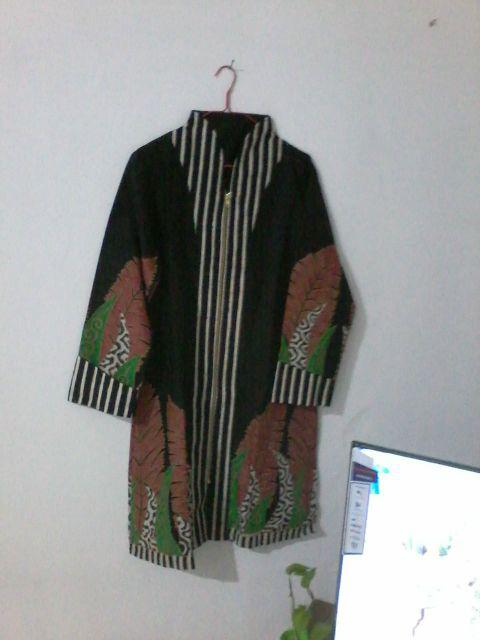 Baju Kerja , Dress Full Trikot/ Batik Solo