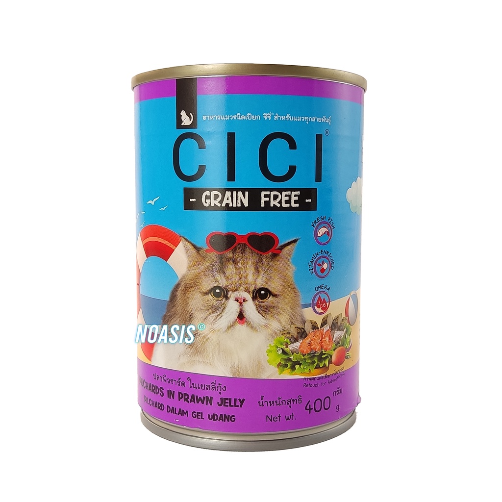 Makanan Basah Kucing Cici Kaleng 400 gr grm Kitten Wet Cat Food