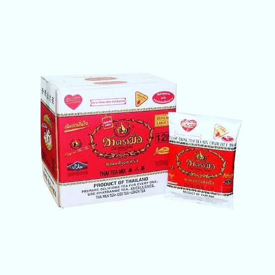 Thai Tea Mix Number One Chatramue Brand 400 gram HALAL + BPOM READY STOCK