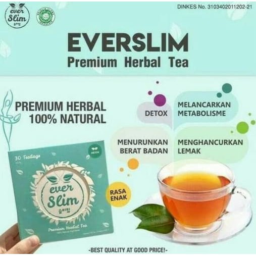 

Sale Everwhite Slim Premium Herbal Tea 30ea Diskon