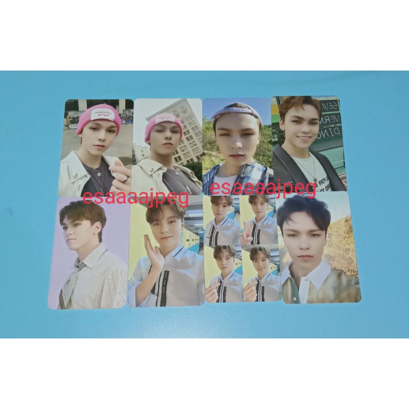 PHOTOCARD PC OFFICIAL HENGGARAE ALBUM & BENEFIT VERNON SEVENTEEN