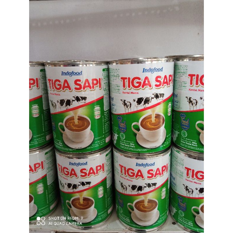 

Susu kaleng tiga sapi 500gr