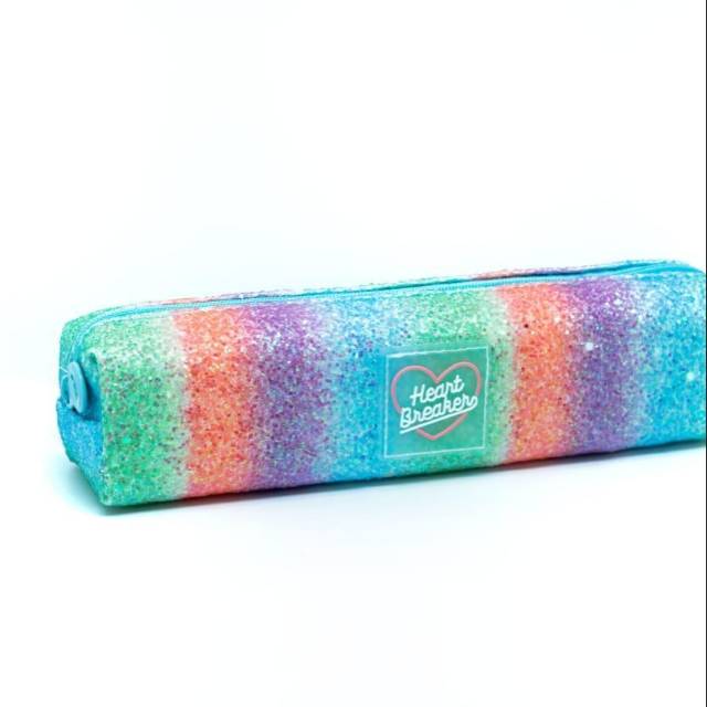 

Pencil Case Rainbow Gliter 7402