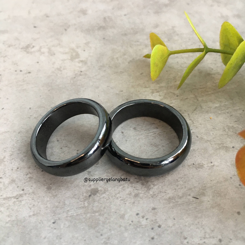 CINCIN KESEHATAN BATU HEMATITE MAGNET GARANSI ORIGINAL TERMURAH GROSIR