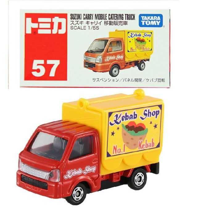 Jual KEBAB Shop Suzuki Carry Food mobile Catering Truck no 57 Tomica Takara Murah